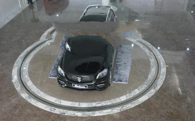 汽車旋轉(zhuǎn)展示舞臺(tái)