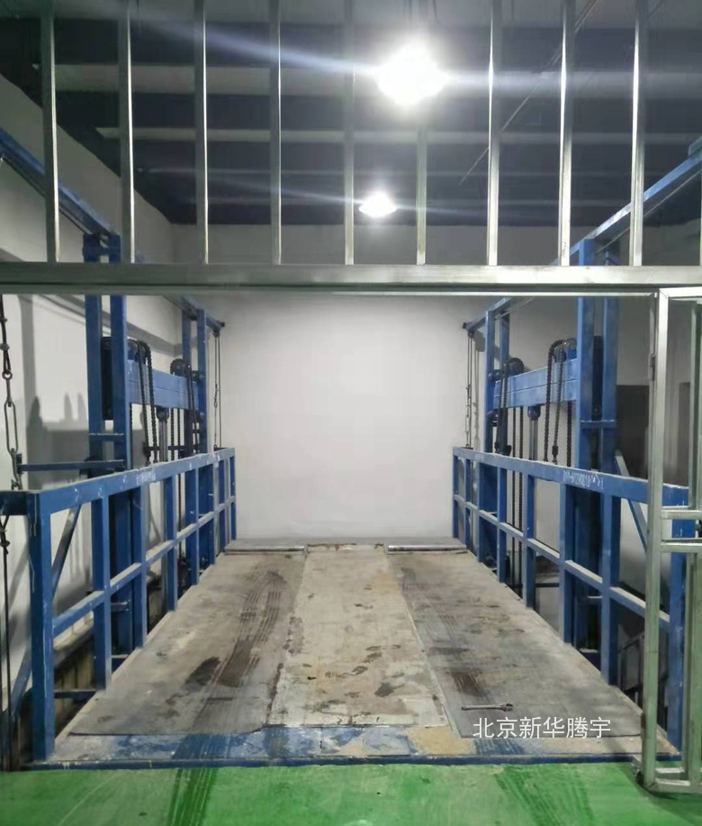 導軌式升降機使用現場